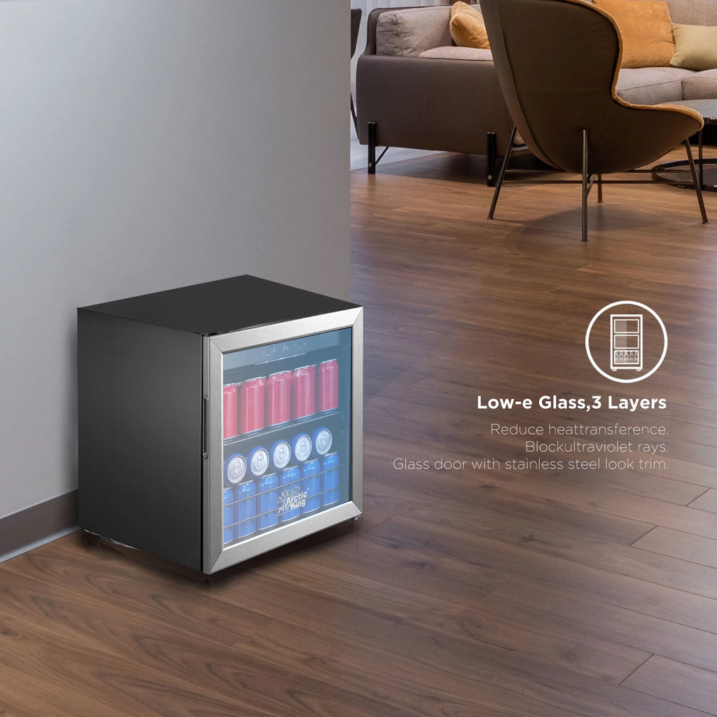 48-Can Beverage Fridge & Cooler with Electrical Control U172776