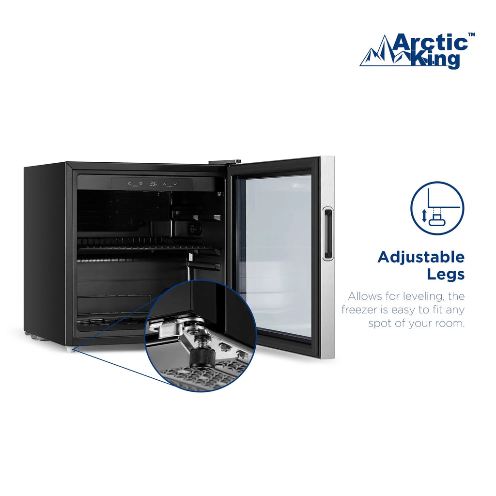 48-Can Beverage Fridge & Cooler with Electrical Control U172776