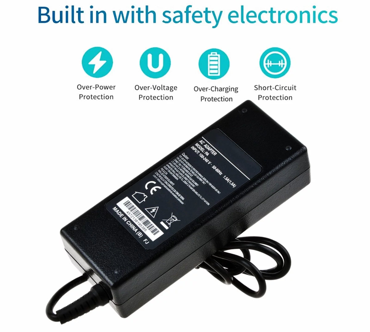 Compatible AC Adapter Charger Replacement Power Supply Cord Y300