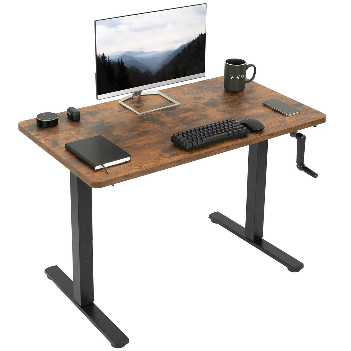 Manual 43” x 24” Stand Up Desk T626410