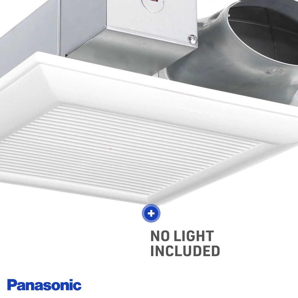 White Ceiling or Wall Exhaust Fan with Condensation Sensor F58059