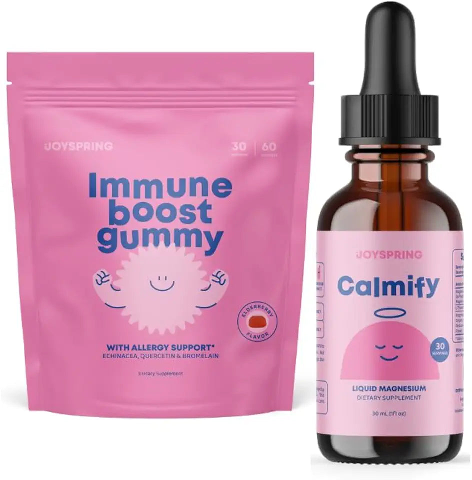 Magnesium Glycinate and Kids' Daily Wellness Gummies E7808