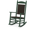 Green Woven Rocker W823