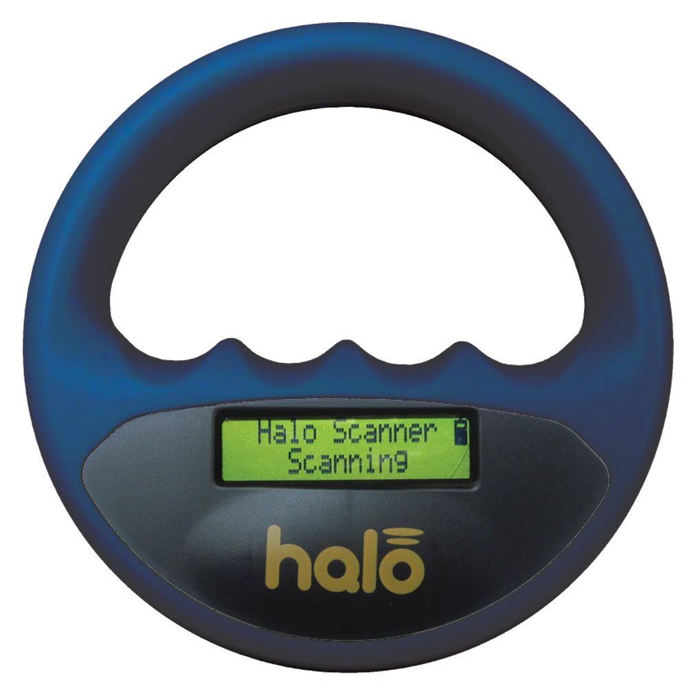 Blue Microchip Scanner A1031