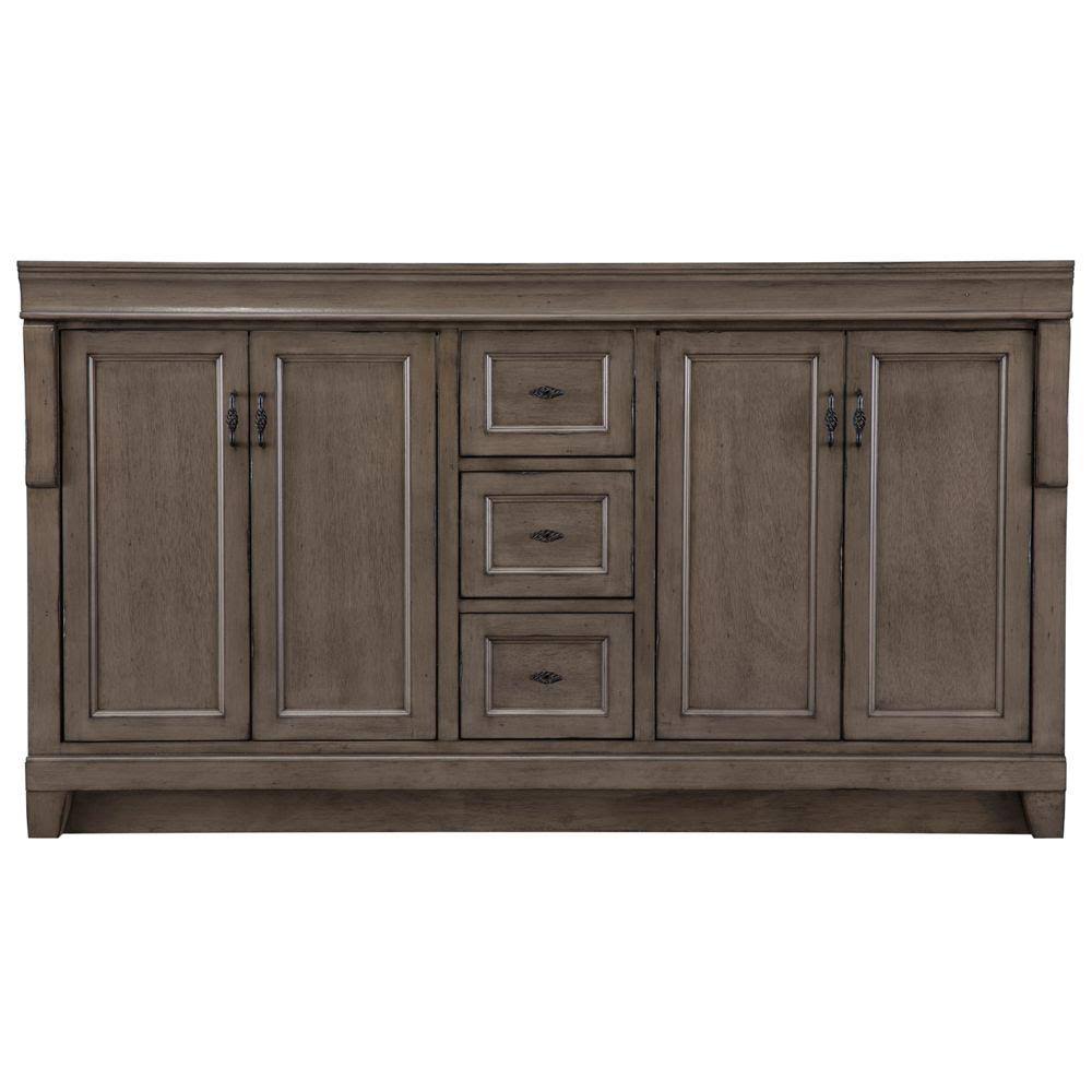 Distressed Grey Vanity Cabinet Q575